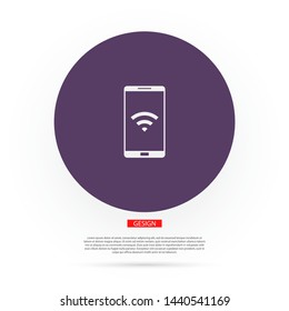 vector icon Wi-Fi . Lorem Ipsum Illustration design