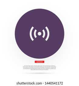 vector icon Wi-Fi . Lorem Ipsum Illustration design