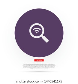 vector icon Wi-Fi . Lorem Ipsum Illustration design