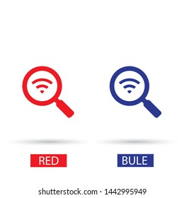 vector icon Wi-Fi . Lorem Ipsum Illustration design