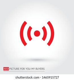 vector icon Wi-Fi . Lorem Ipsum Illustration design