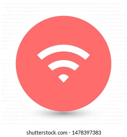 vector icon Wi-Fi . Lorem Ipsum Illustration design