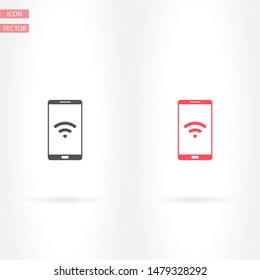 vector icon Wi-Fi . Lorem Ipsum Illustration design