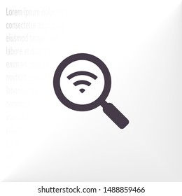 vector icon Wi-Fi . Lorem Ipsum Illustration design