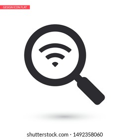 vector icon Wi-Fi . Lorem Ipsum Illustration design