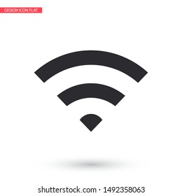 vector icon Wi-Fi . Lorem Ipsum Illustration design