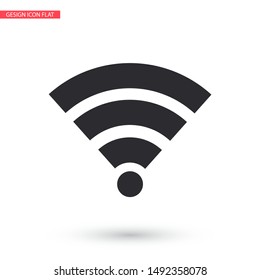 vector icon Wi-Fi . Lorem Ipsum Illustration design