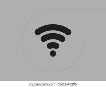 vector icon Wi-Fi . Lorem Ipsum Illustration design