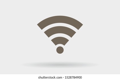 vector icon Wi-Fi . Lorem Ipsum Illustration design