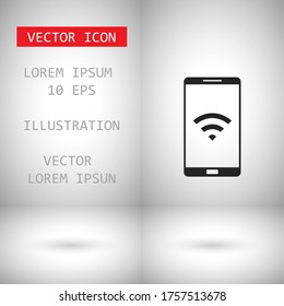 vector icon Wi-Fi . Lorem Ipsum Illustration design