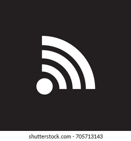 Vector icon of wireless
