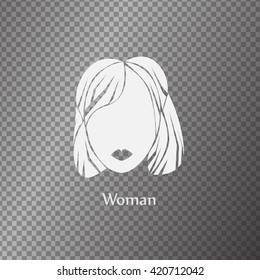 vector icon women isolated 