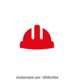 Vector icon working helmet