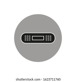 vector icon with wound band 