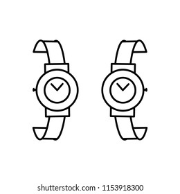 Vector icon for  wrist watch