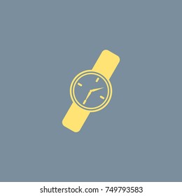 Vector icon of Wrist Watch. Eps-10.