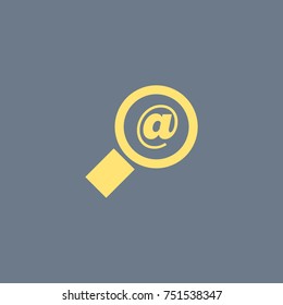 Vector icon of zoom. Eps-10.