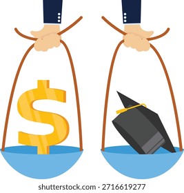 Vector IconMonthly expenses such as home loan. house rent, car payment, water bill, electricity bill, telephone. taxes bill, life insurance premium payment.