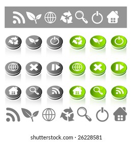 Vector icons.