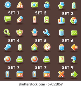 Vector icons