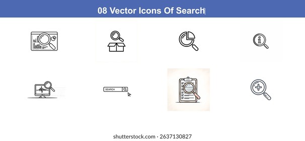 Vector Icons: The Art of Search