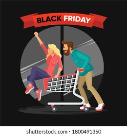 ICONOS VECTORIALES CON CONCEPTO DE VIERNES NEGROS