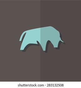 Vector icons "bull"