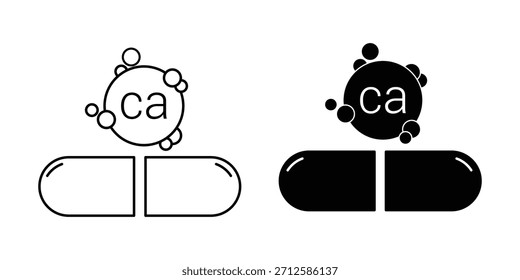 Iconos vectoriales de la tableta de calcio. Icono de calcio simple paquete de Vectores negros.