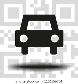 vector icons of car