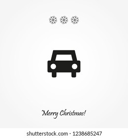 vector icons of car
