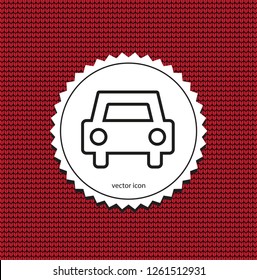 vector icons of car