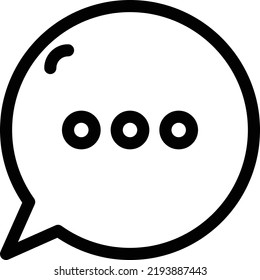 Vector Icons Chat Lineal Style. Pixel Perfect and Editable Stroke.