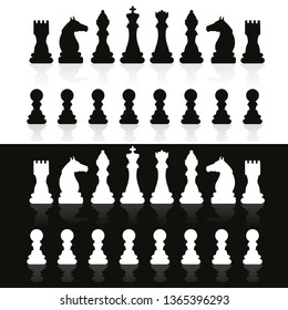 vector icons chess