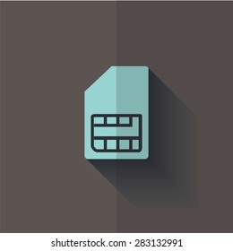 Vector icons "chip"