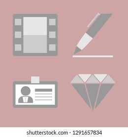 Vector icons for computer.