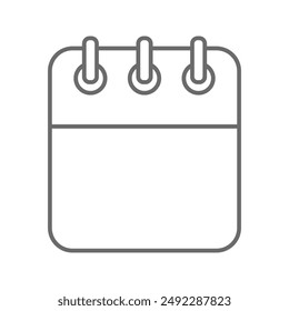 Vector of icons. Daily, monthly, yearly calendar icon