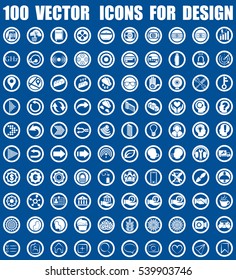vector icons for design