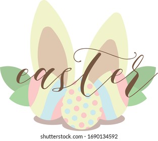 vector icons for easter transparent background