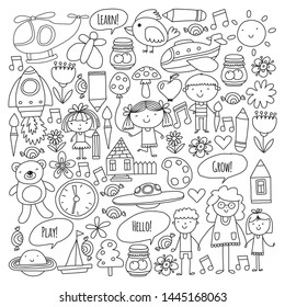 Happiness Drawing Images Stock Photos Vectors Shutterstock Buy original art worry free with our 7 day money back guarantee. https www shutterstock com image vector vector icons elements kindergarten toys little 1445168063