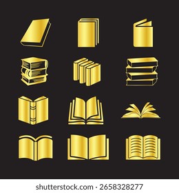 Vector icons featuring gradient styles

