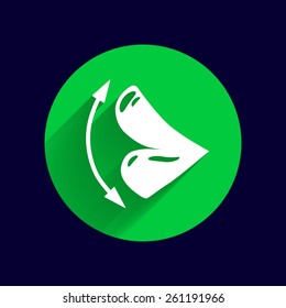 Vector icons of female lips print vector