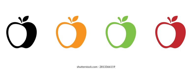 Iconos del vector cuatro