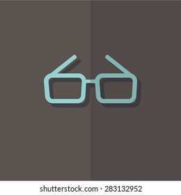 Vector icons "glasses"