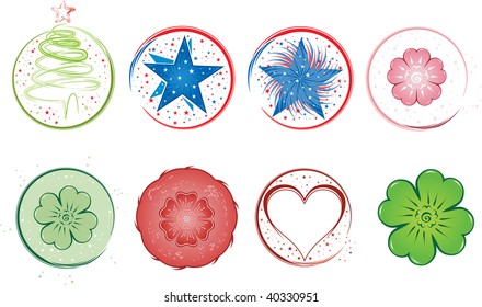 vector icons for holidays