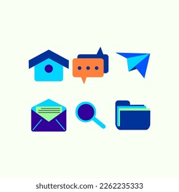vector icons: HOUR SMARTPHONE PENCIL LOVE LIKE BUTTON, MICROPHONE GEAR TAB GALLERY CAMERA PIN MAP LAMPUNG NOTENADA, flash tape man rocket plane from paper alien roll film, color paper flags skull crow