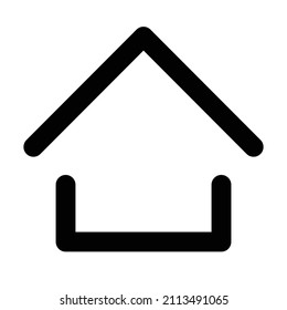 Vector icons of houses and real estate.
