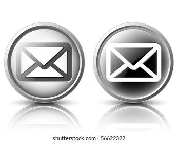 Vector icons in the light and dark tones for web design