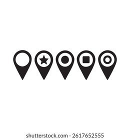 Vector Icons Location Point Marker