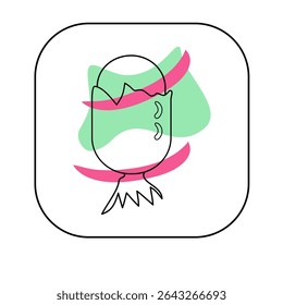 Ícones e logotipos vetoriais para produtos de doces