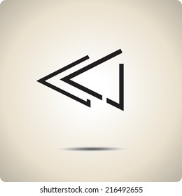 Vector icons for mobile devices. 